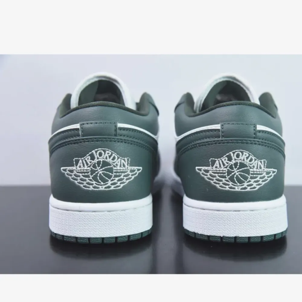 Air Jordan 1 Low White/Galactic Jade  DC0774-113