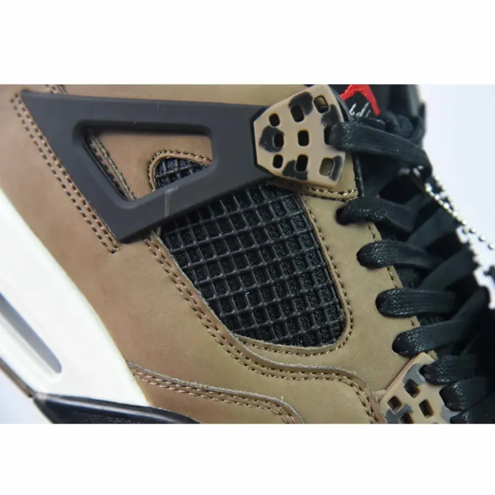 Travis Scott x Air Jordan 4 Olive Grey Black AJ4-882335