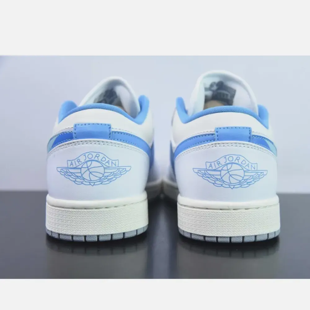 Air Jordan 1 Low “Born To Fly” Sail/University Blue FJ7219-441