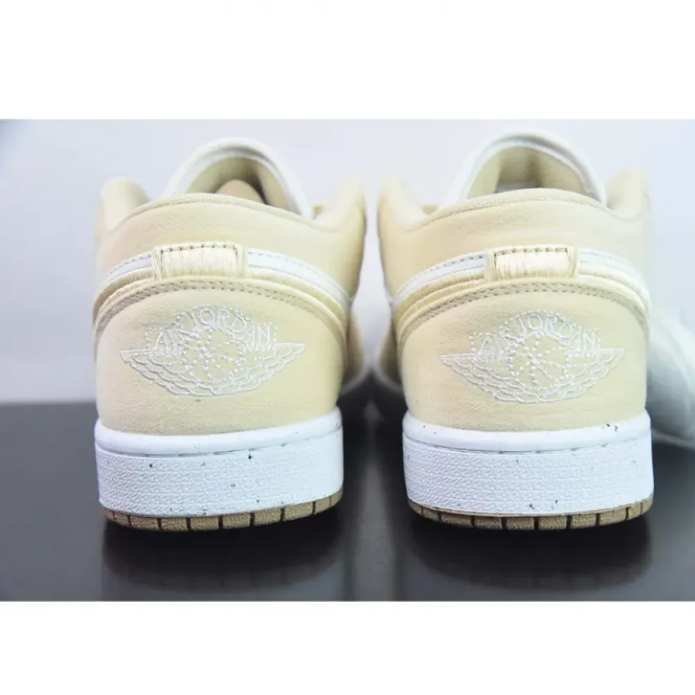 Air Jordan 1 Low SE Canvas Tan Sail  FN3722-701