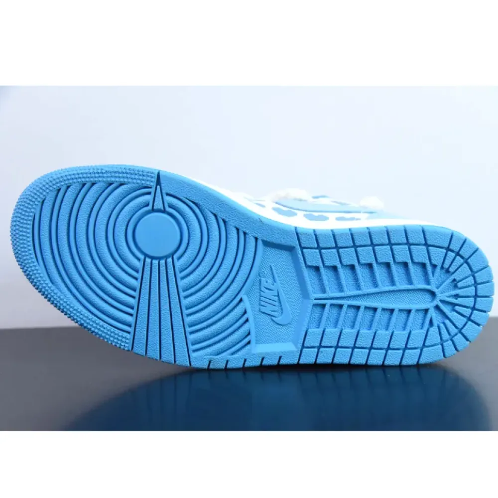 Custom Air Jordan 1 Low “White/Ice Blue