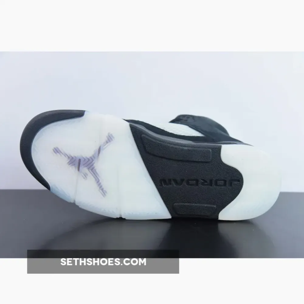 A Ma Maniére X Air Jordan 5 Black/Burgundy Crush-Pale Ivory FD1330-001