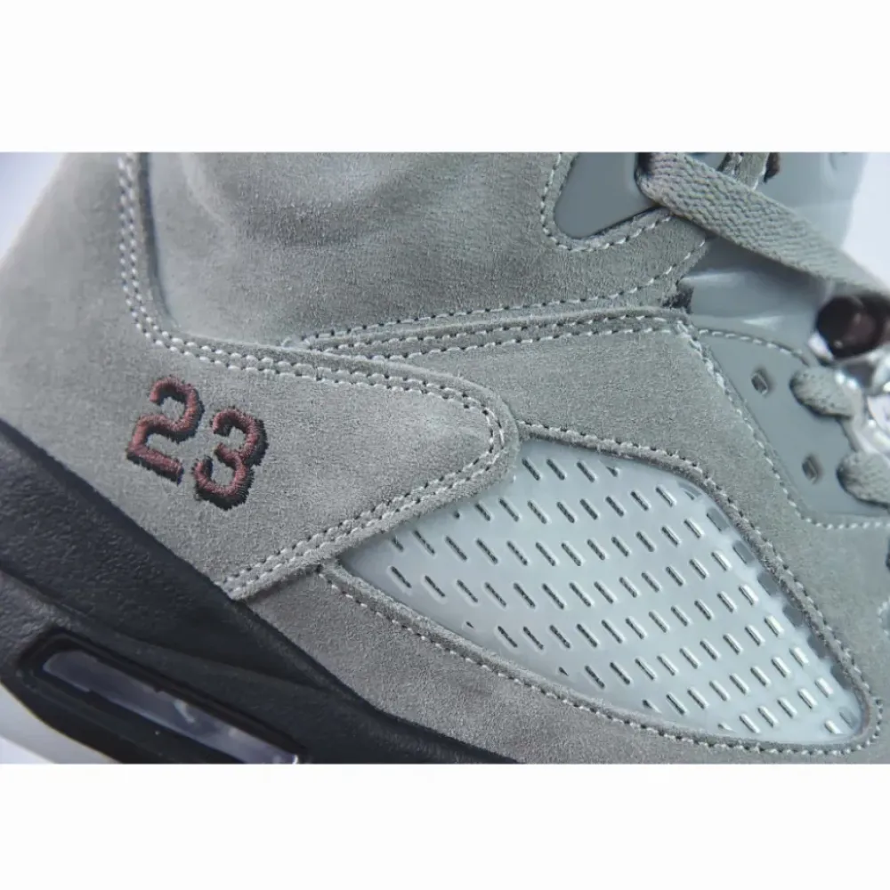 A Ma Maniére X Air Jordan 5 Light Bone/Black-Burgundy  FD1330-006