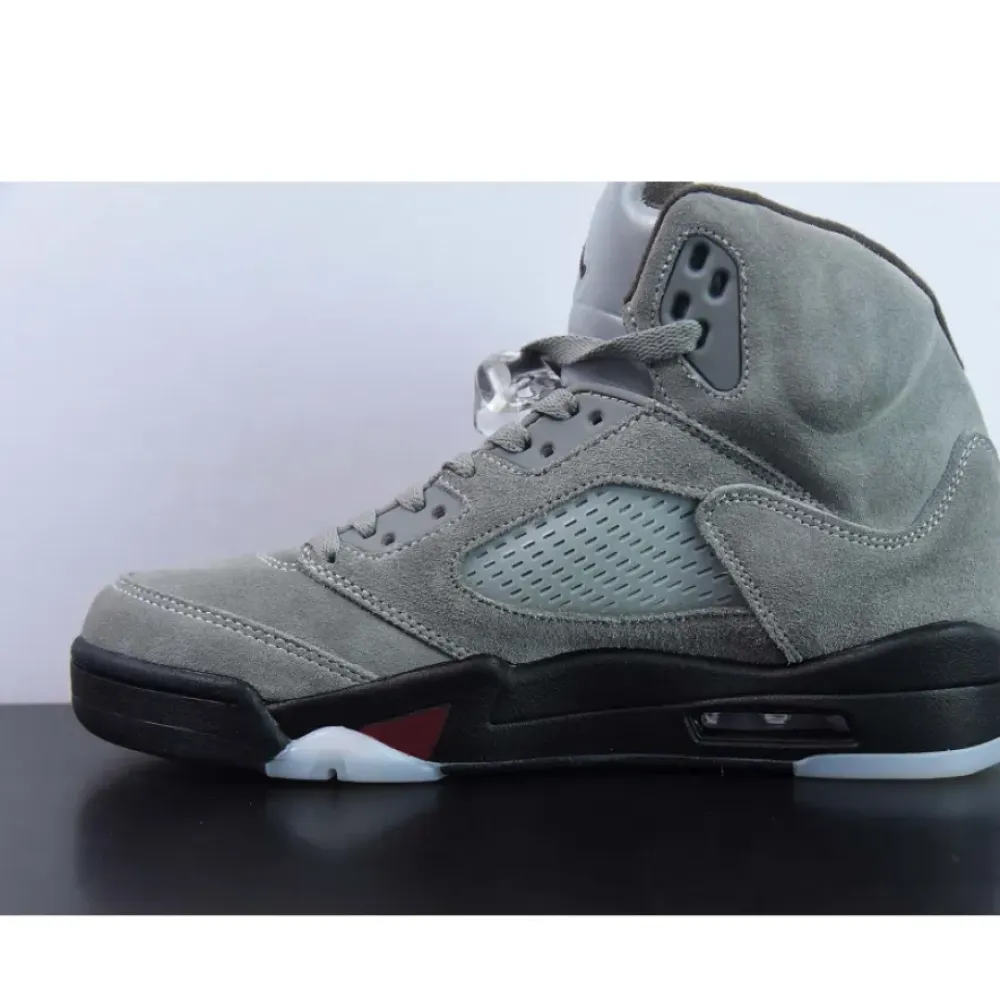 A Ma Maniére X Air Jordan 5 Light Bone/Black-Burgundy  FD1330-006