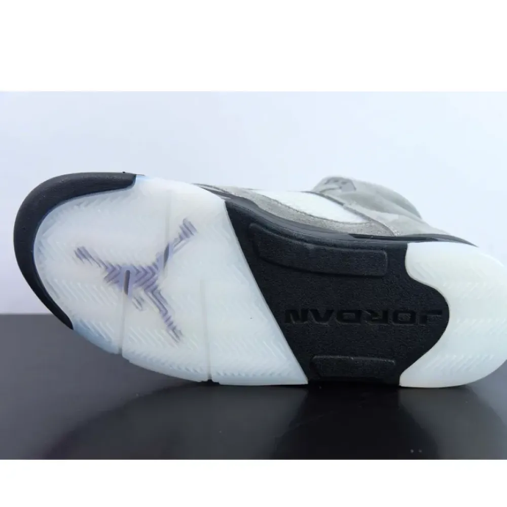 A Ma Maniére X Air Jordan 5 Light Bone/Black-Burgundy  FD1330-006