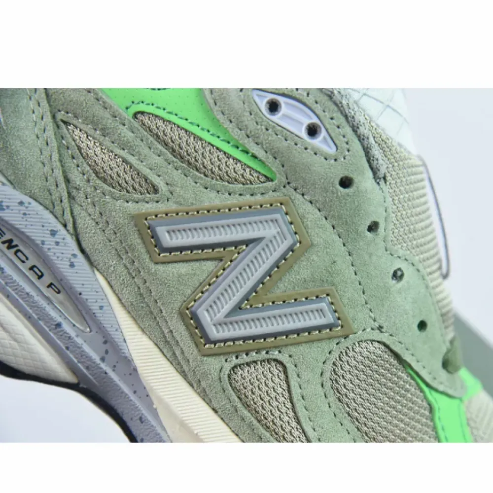 Patta x New Balance 990v3 Olive/Bright Green M990PP3