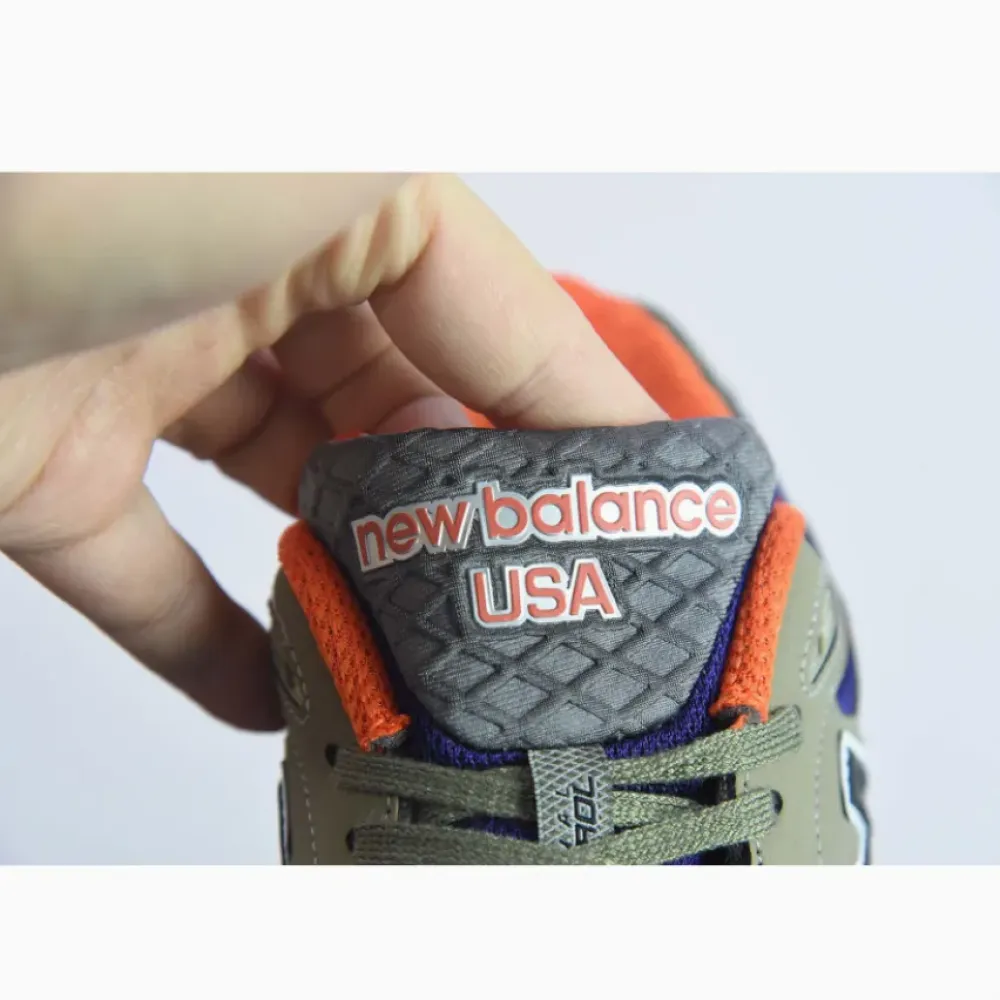 New Balance 990v3 MiUSA Teddy Santis Khaki Orange M990BT3