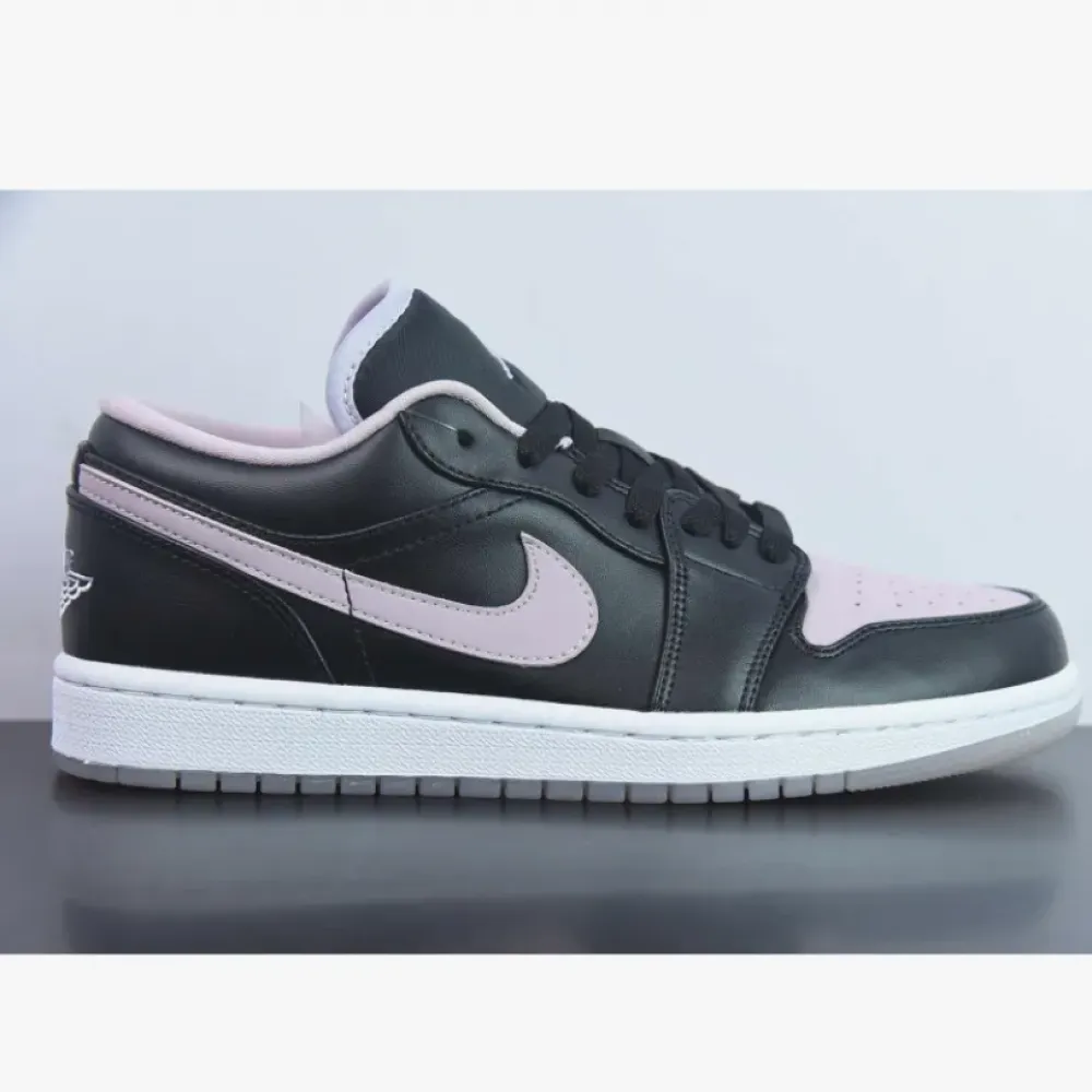 Air Jordan 1 Low Black/Iced Lilac-White  DV1309-051