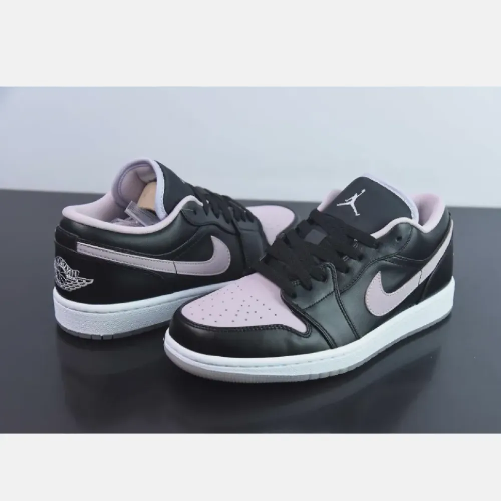 Air Jordan 1 Low Black/Iced Lilac-White  DV1309-051