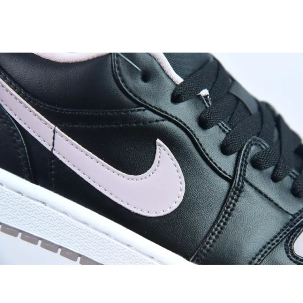 Air Jordan 1 Low Black/Iced Lilac-White  DV1309-051