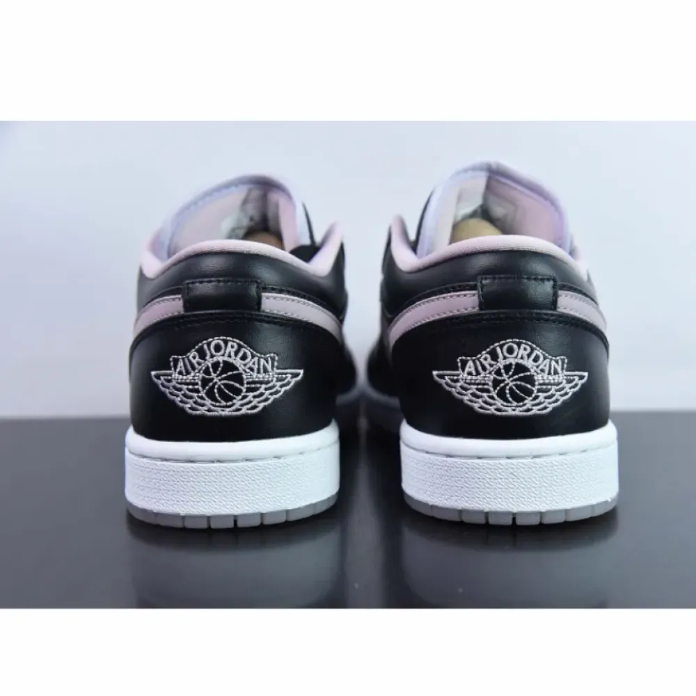 Air Jordan 1 Low Black/Iced Lilac-White  DV1309-051