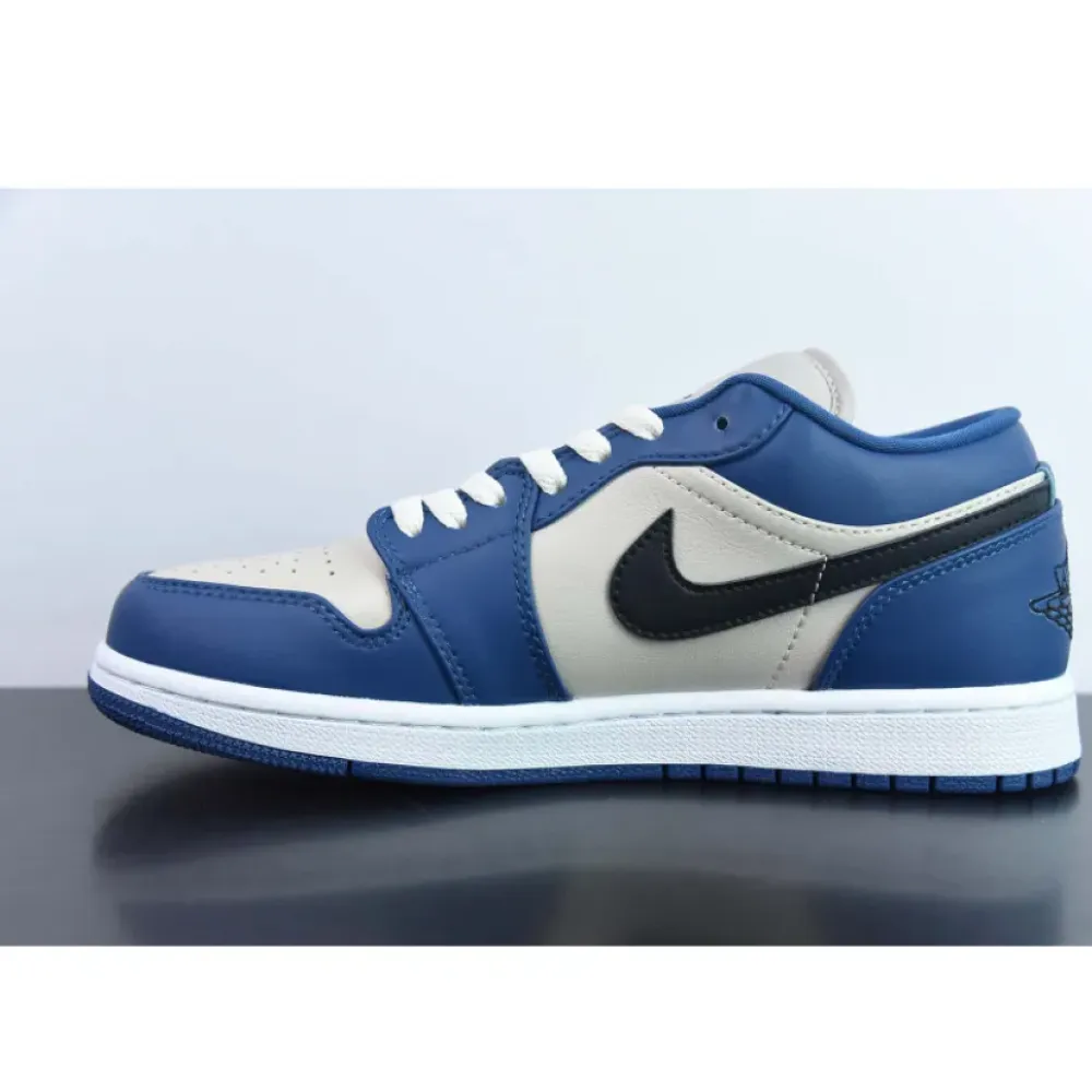 Air Jordan 1 Low ‘Georgetown’ French Blue/Black-College Grey-Sail DC0774-402