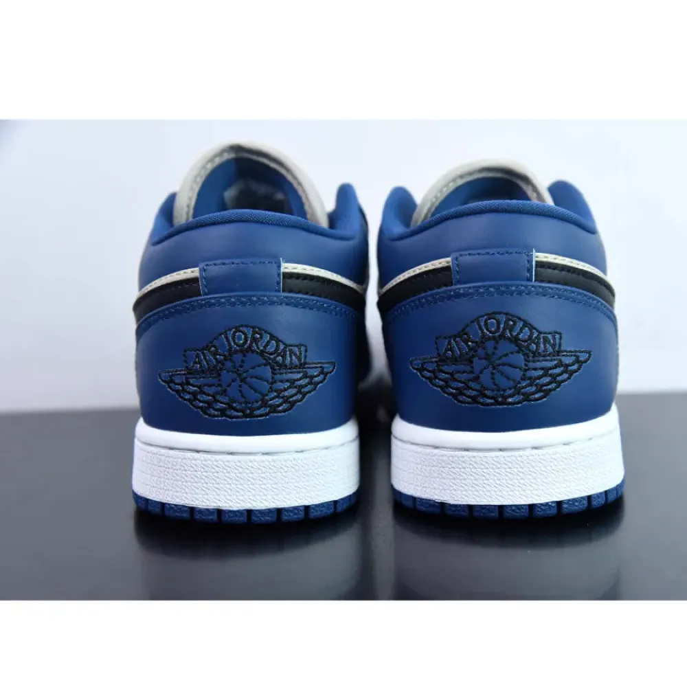Air Jordan 1 Low ‘Georgetown’ French Blue/Black-College Grey-Sail DC0774-402