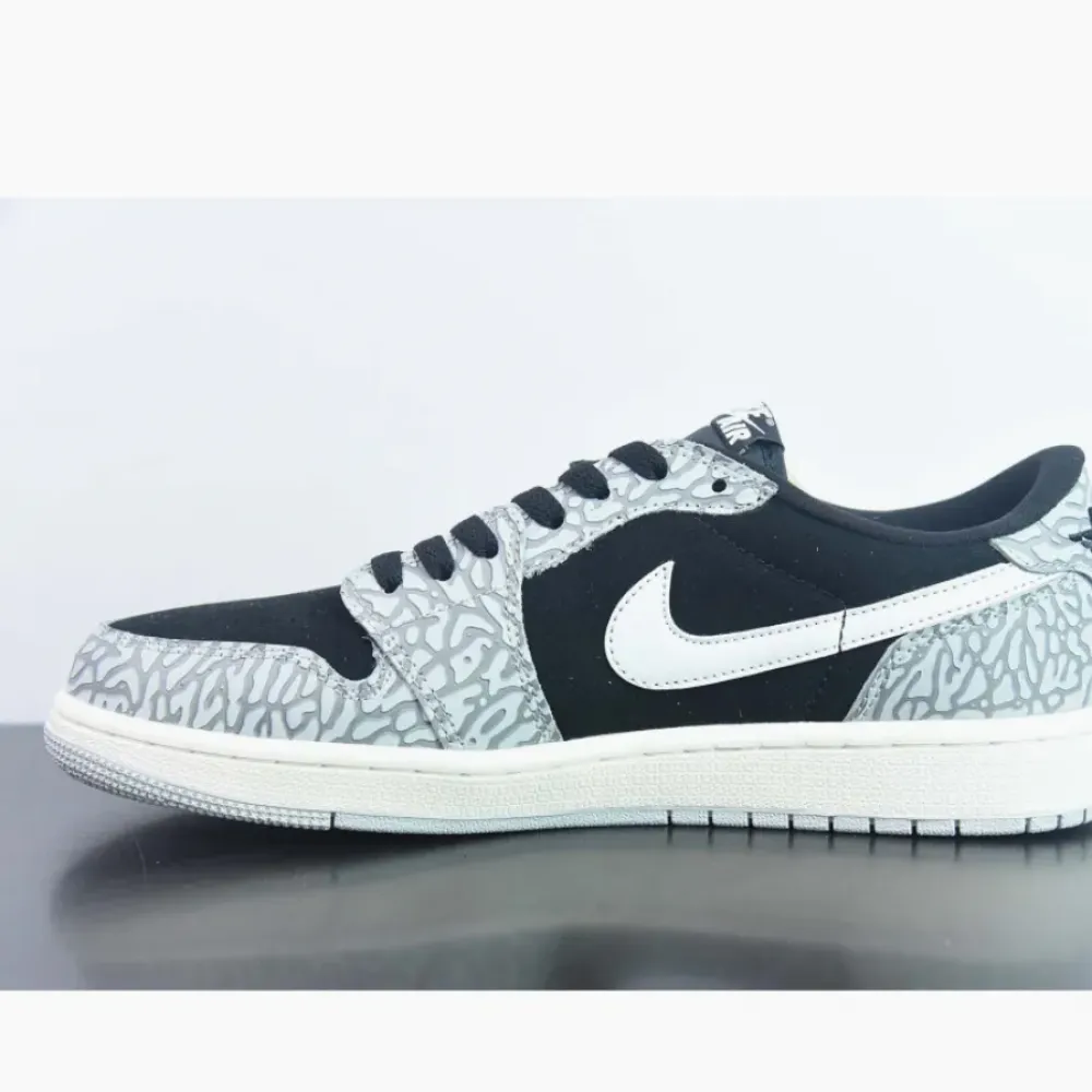 Air Jordan 1 Low OG “Black Cement”  CZ0790-001