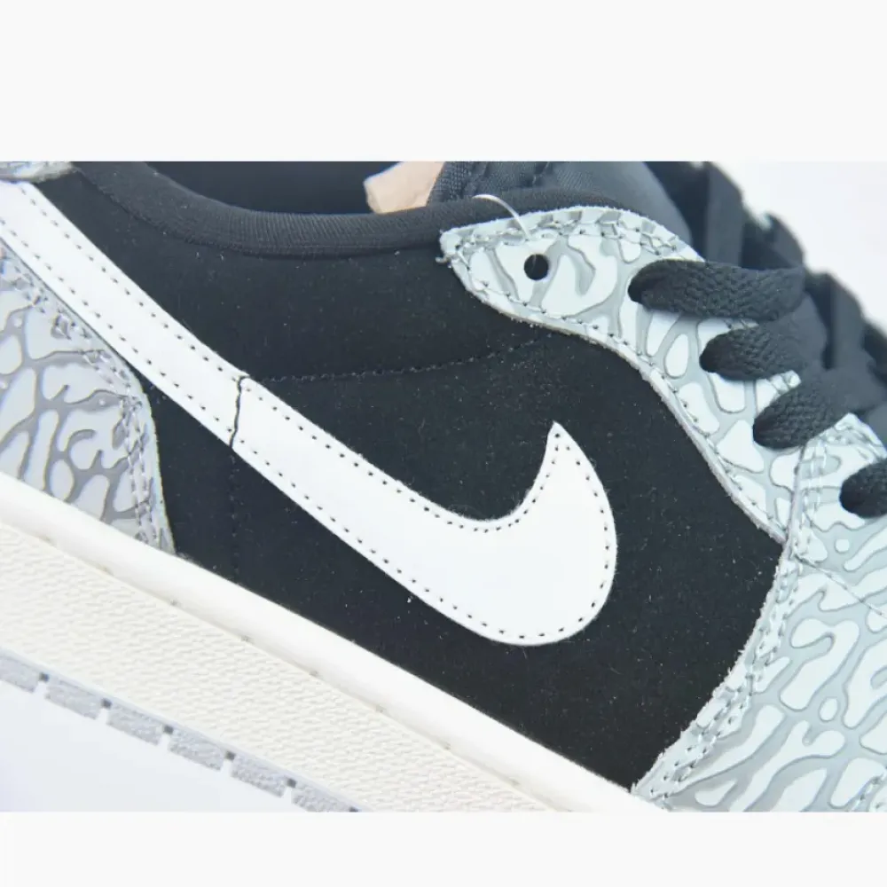 Air Jordan 1 Low OG “Black Cement”  CZ0790-001
