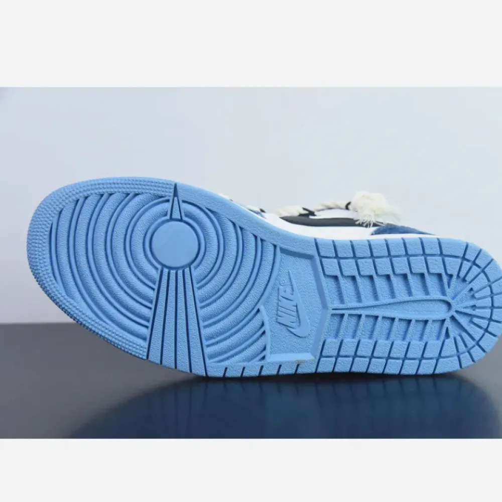 Custom Air Jordan 1 Low Washed Denim