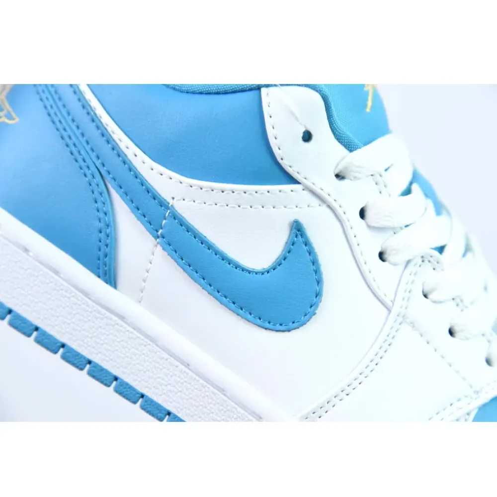 Air Jordan 1 Low Aquatone/Celestial Gold-White 553560-174