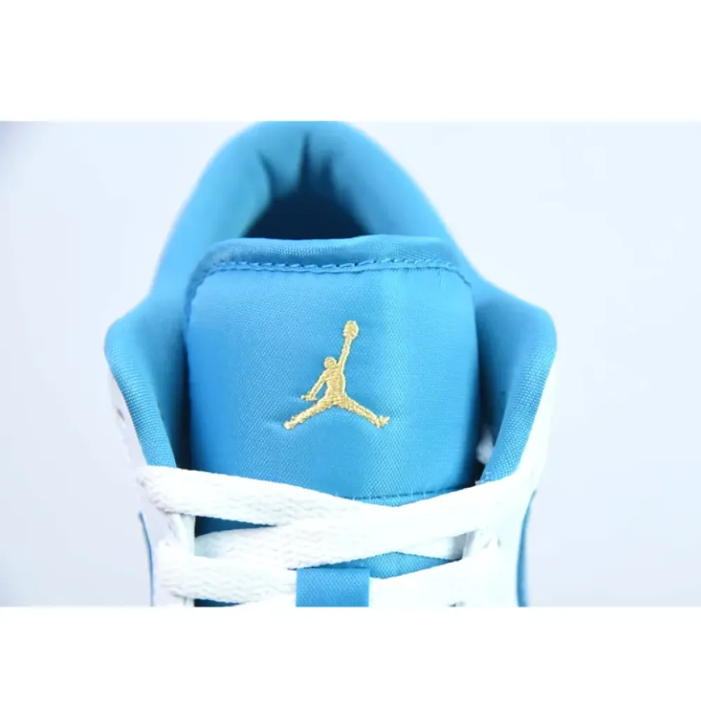 Air Jordan 1 Low Aquatone/Celestial Gold-White 553560-174