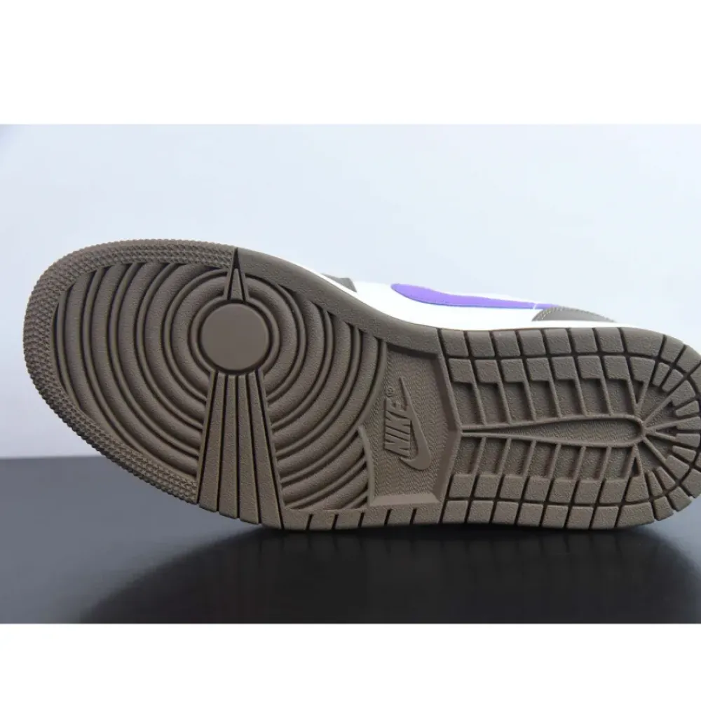 Air Jordan 1 Low Palomino/Wild Berry-White  553558-215