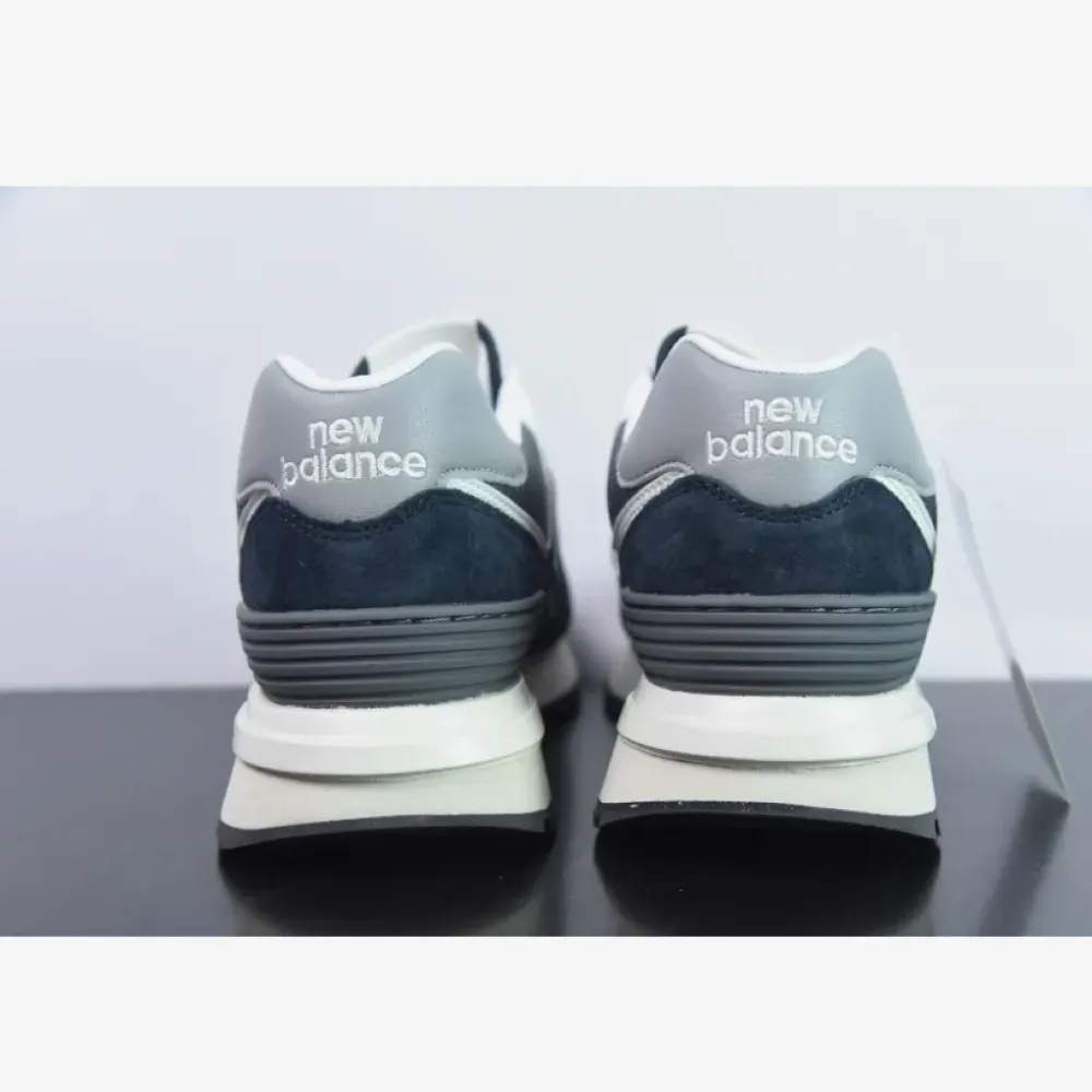 New Balance 574 Black Grey White  U574LGG1