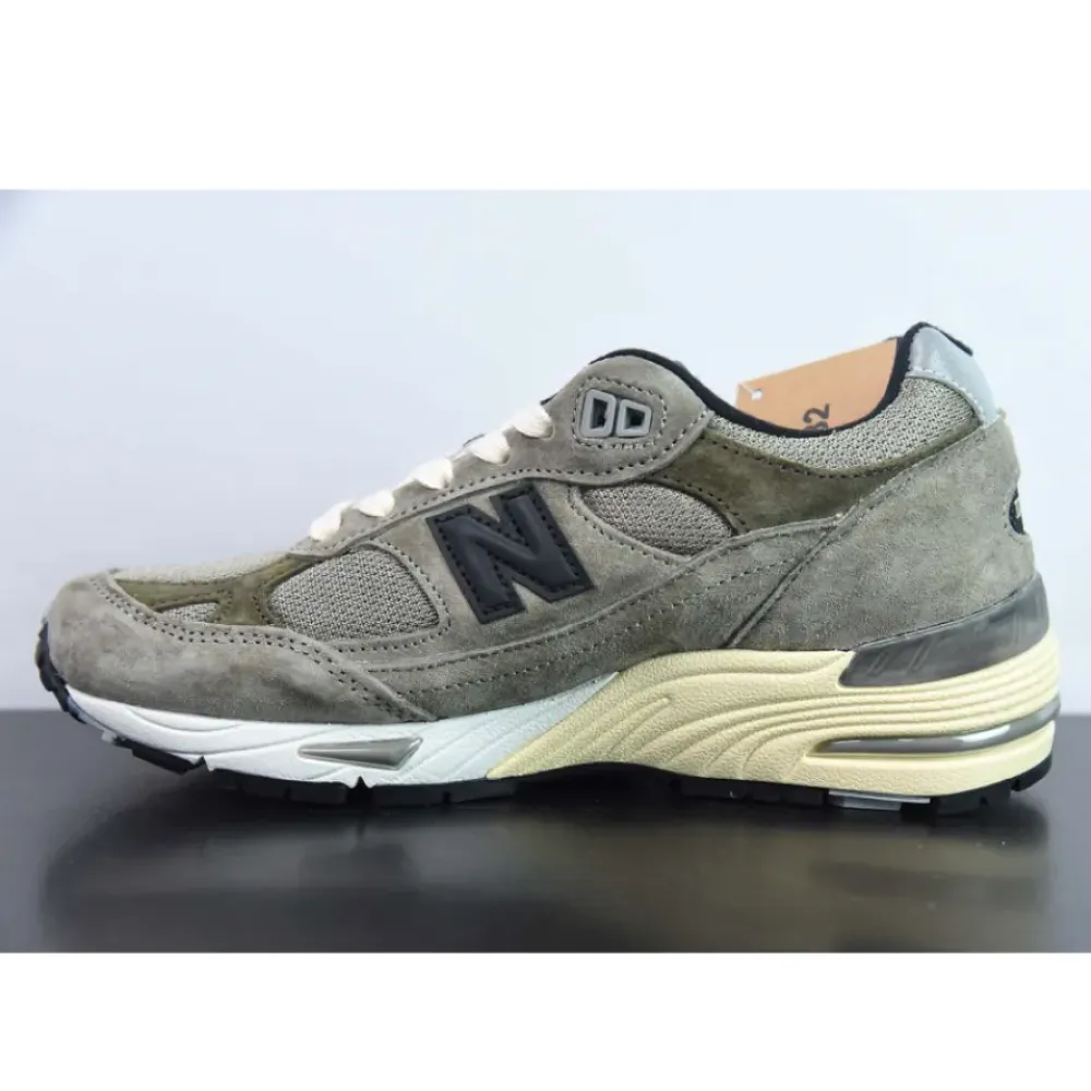 JJJJound x New Balance 991 Cobblestone/Covert Green/Black  M991JJA