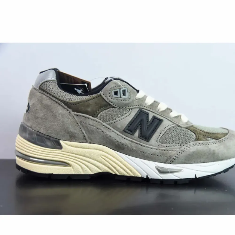JJJJound x New Balance 991 Cobblestone/Covert Green/Black  M991JJA