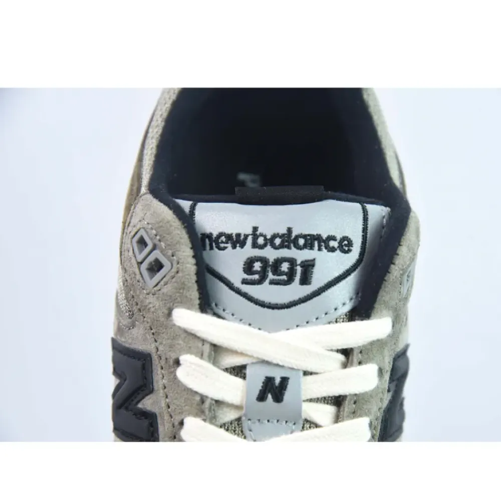 JJJJound x New Balance 991 Cobblestone/Covert Green/Black  M991JJA