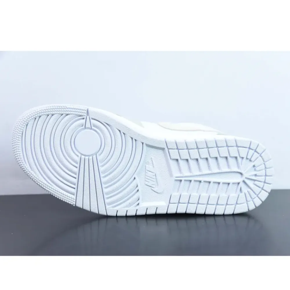 Air Jordan 1 Low Craft Tech Grey/Light Orewood Brown-White  DN1635-002