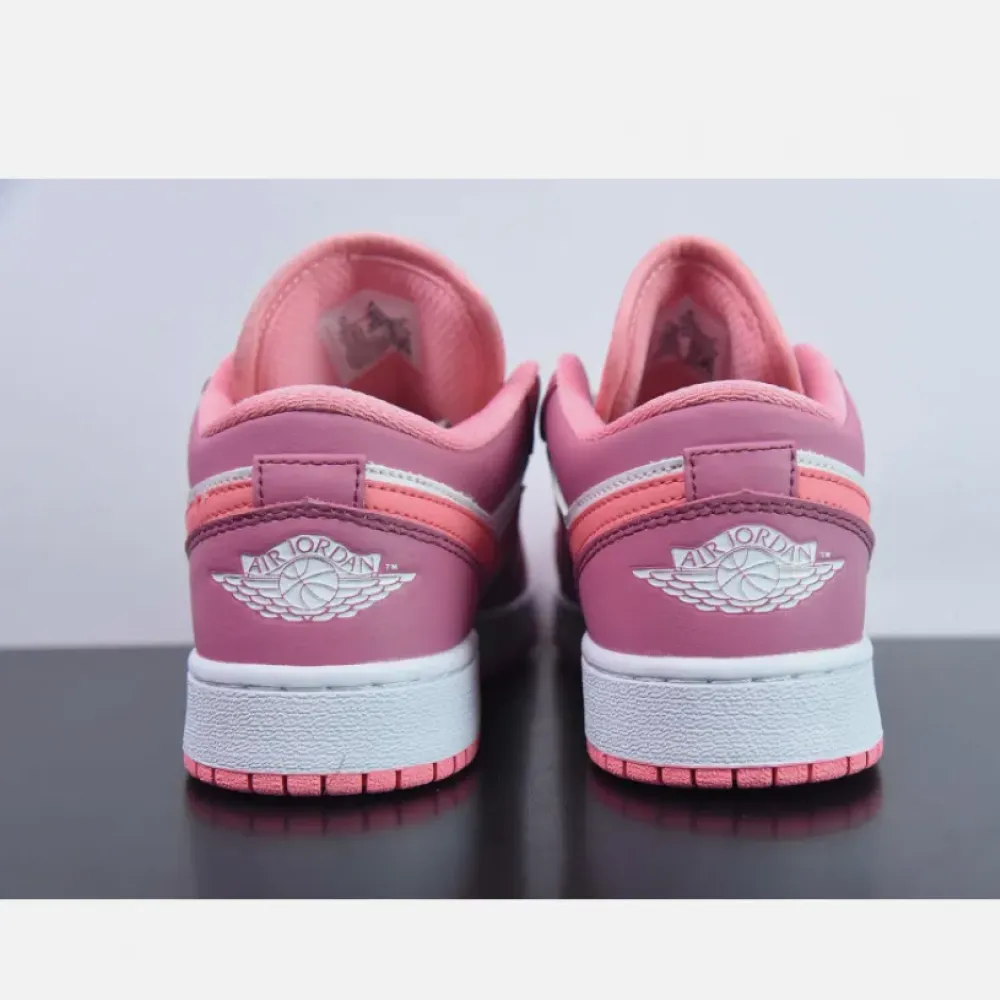 Air Jordan 1 Low Desert Berry/Coral Chalk-White  553560-616