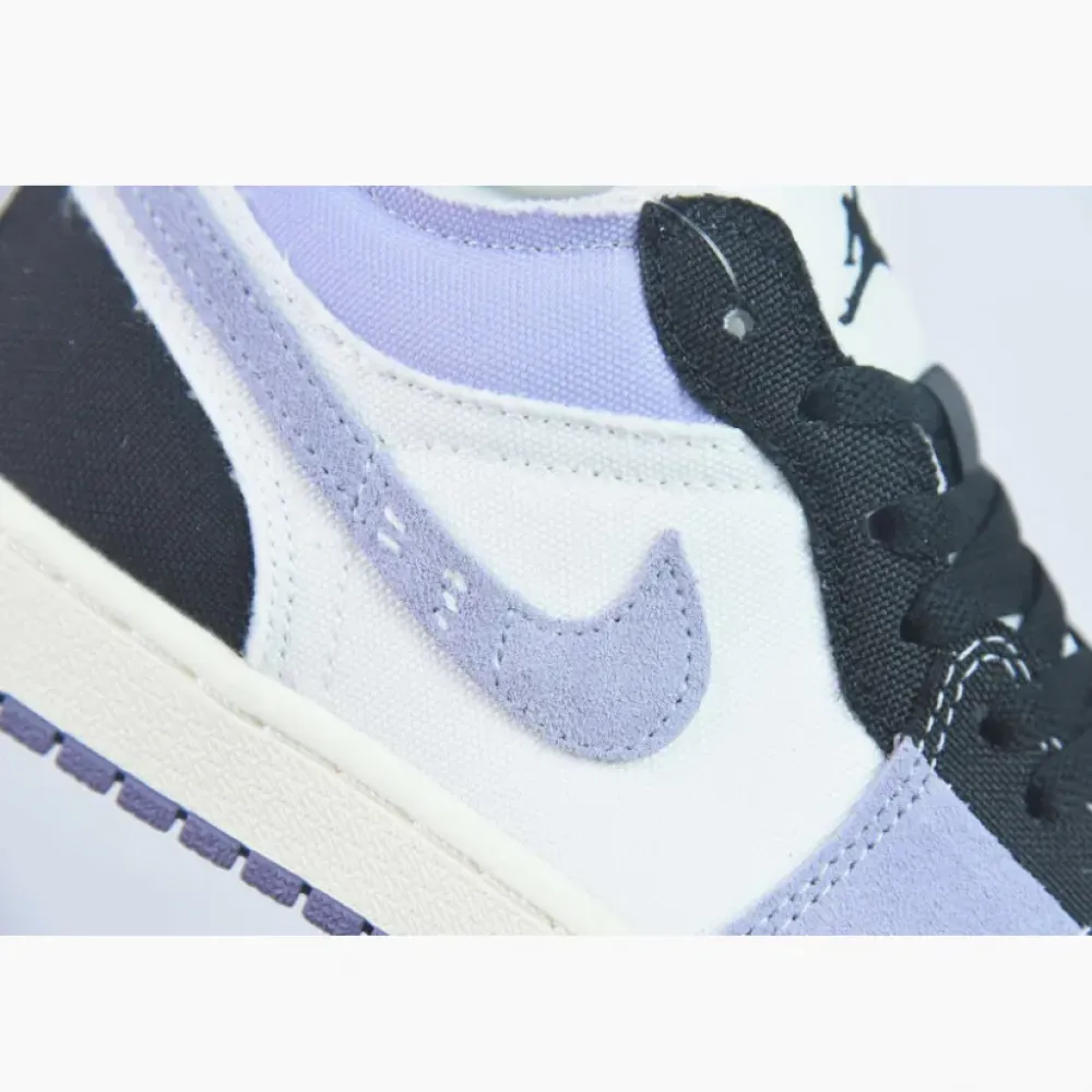 Air Jordan 1 Low Craft Inside Out Grey Black  DZ4135-002