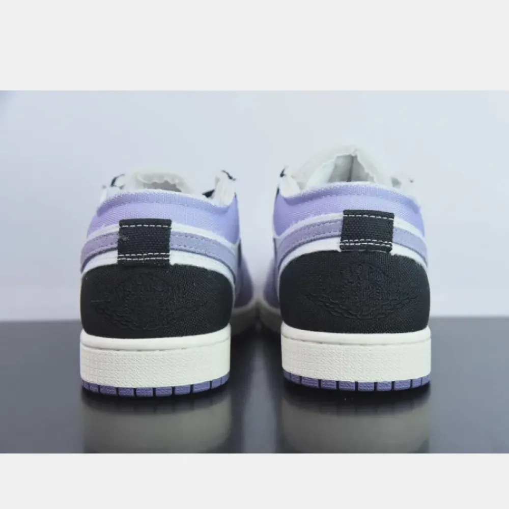 Air Jordan 1 Low Craft Inside Out Grey Black  DZ4135-002