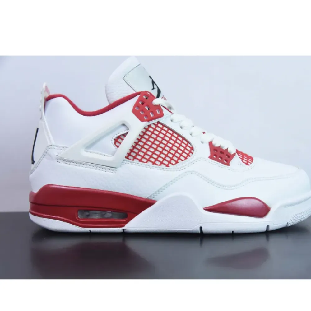 Air Jordan 4 “Alternate ’89” White/Black-Gym Red  308497-106