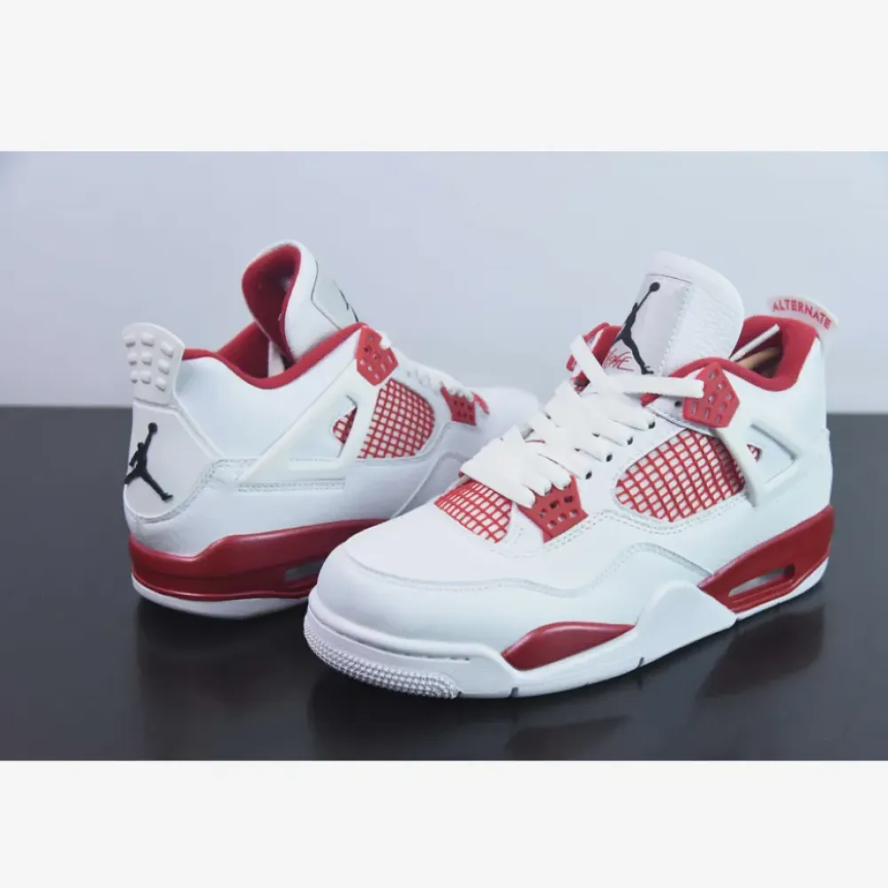 Air Jordan 4 “Alternate ’89” White/Black-Gym Red  308497-106