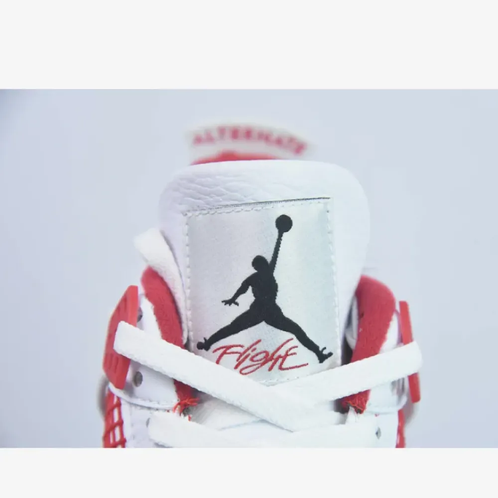 Air Jordan 4 “Alternate ’89” White/Black-Gym Red  308497-106