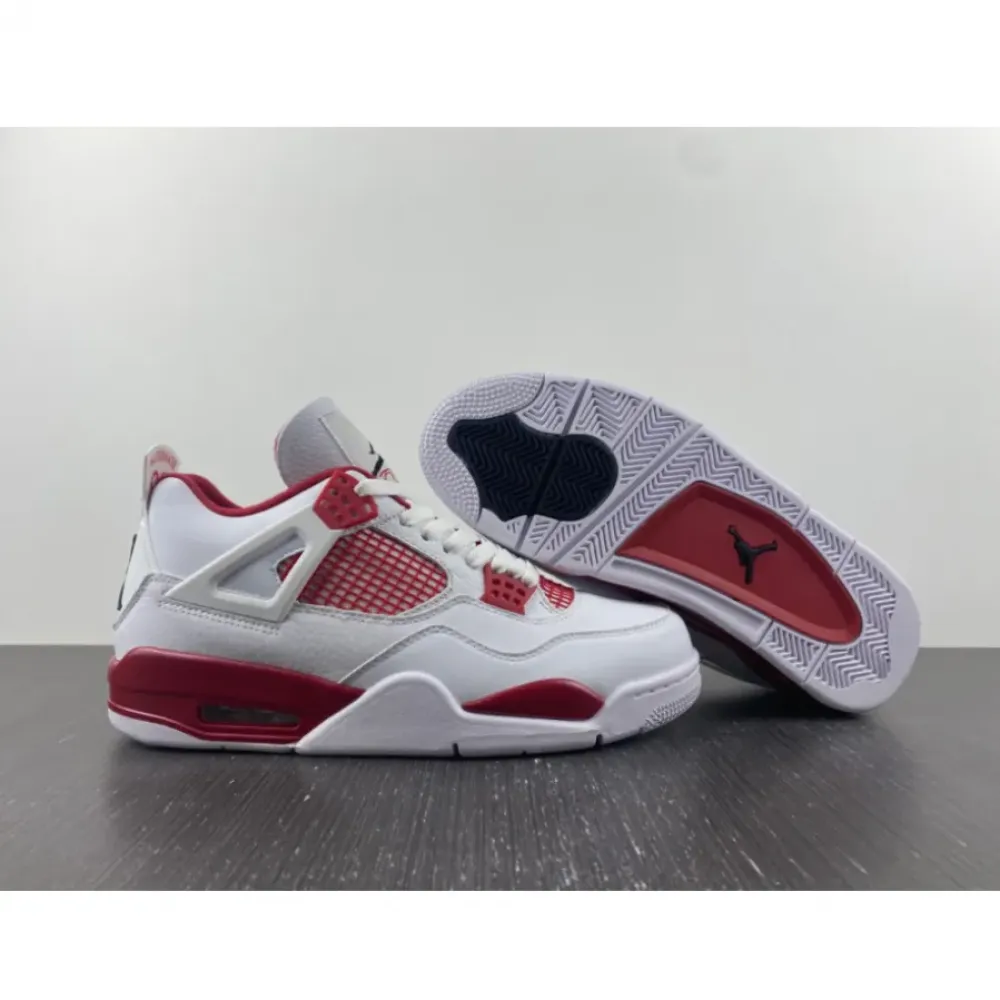 Air Jordan 4 “Alternate ’89” White/Black-Gym Red  308497-106