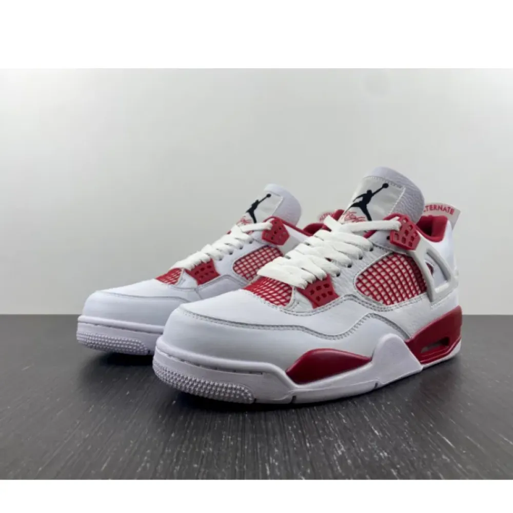 Air Jordan 4 “Alternate ’89” White/Black-Gym Red  308497-106