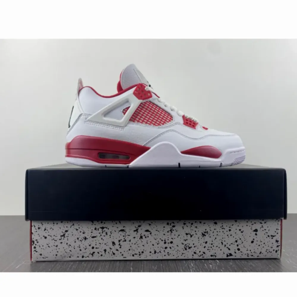 Air Jordan 4 “Alternate ’89” White/Black-Gym Red  308497-106
