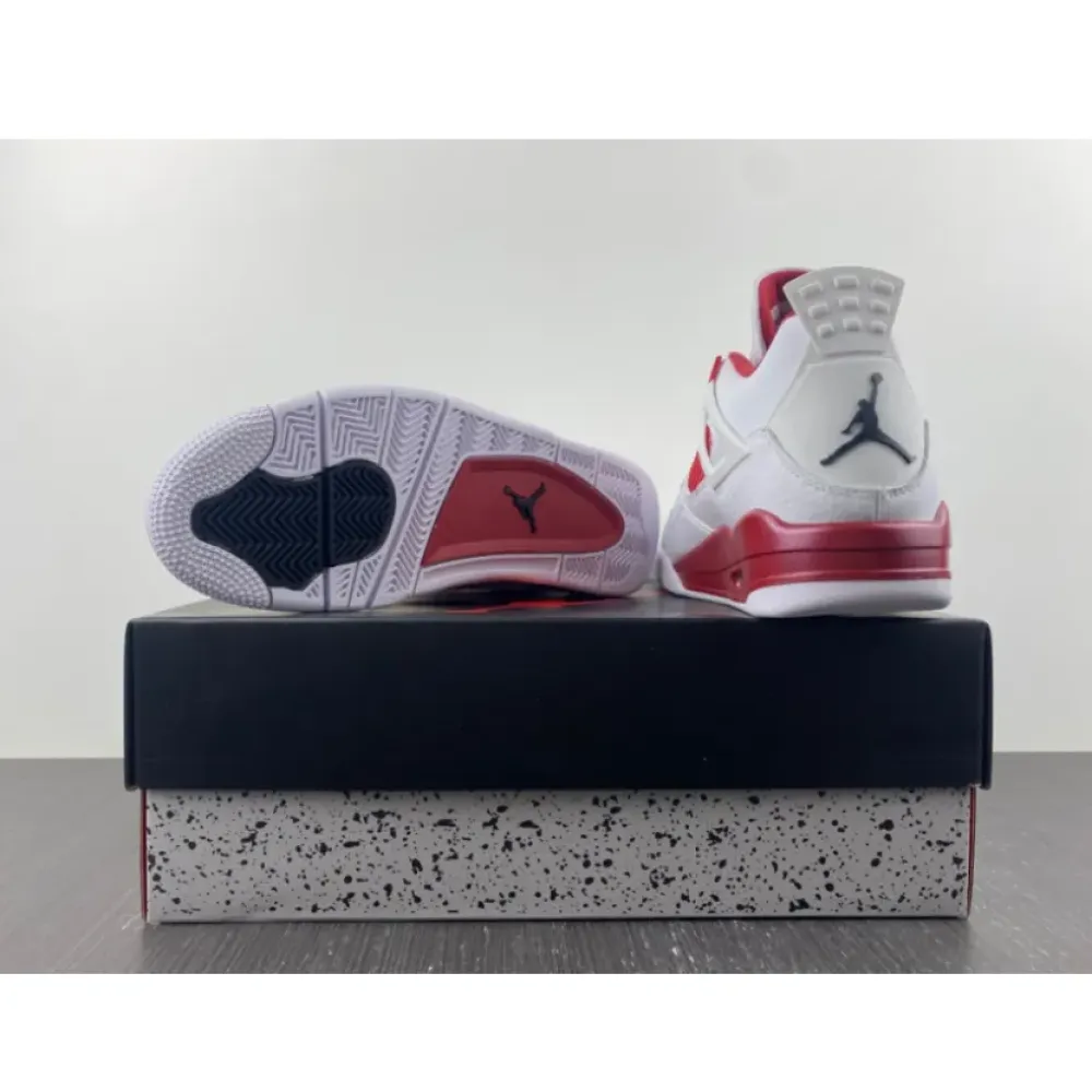 Air Jordan 4 “Alternate ’89” White/Black-Gym Red  308497-106
