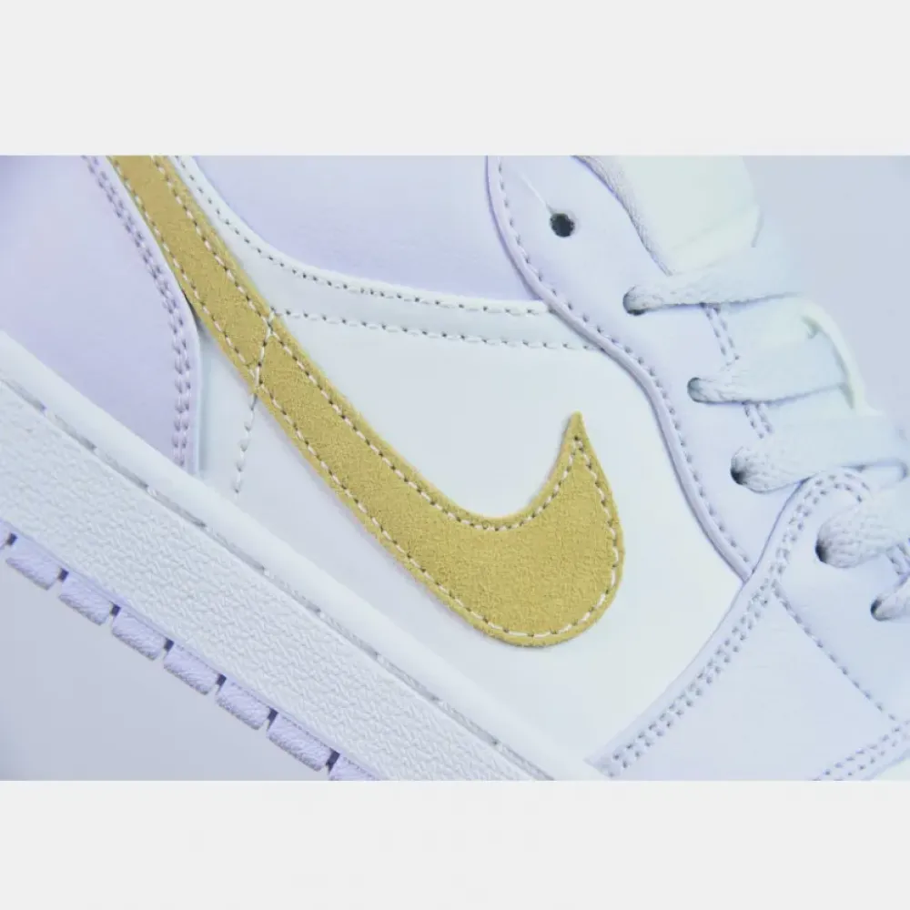 Air Jordan 1 Low Barely Grape/White/Lemon Wash  DC0774-501