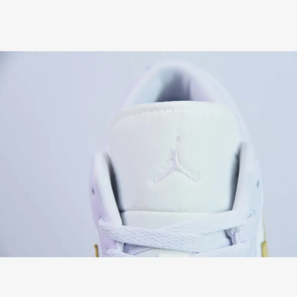 Air Jordan 1 Low Barely Grape/White/Lemon Wash  DC0774-501