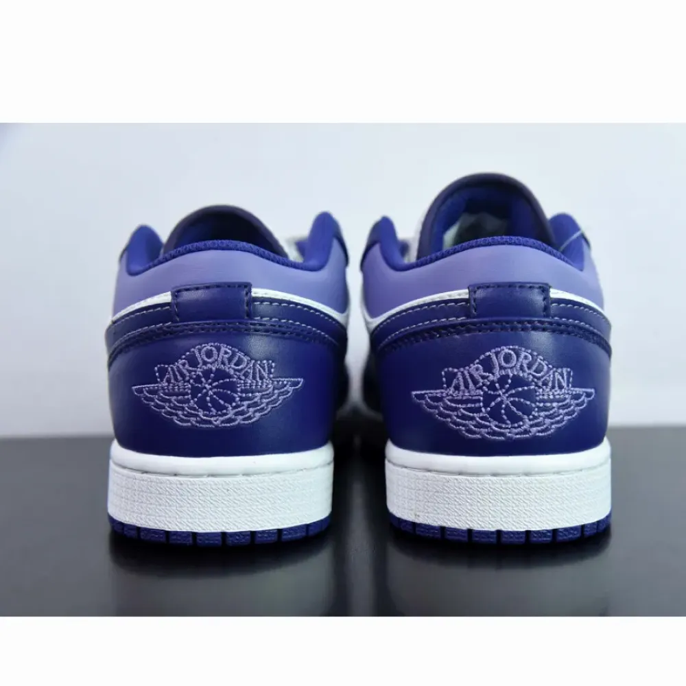 Air Jordan 1 Low “Blueberry” Sky J Purple/White  553558-515