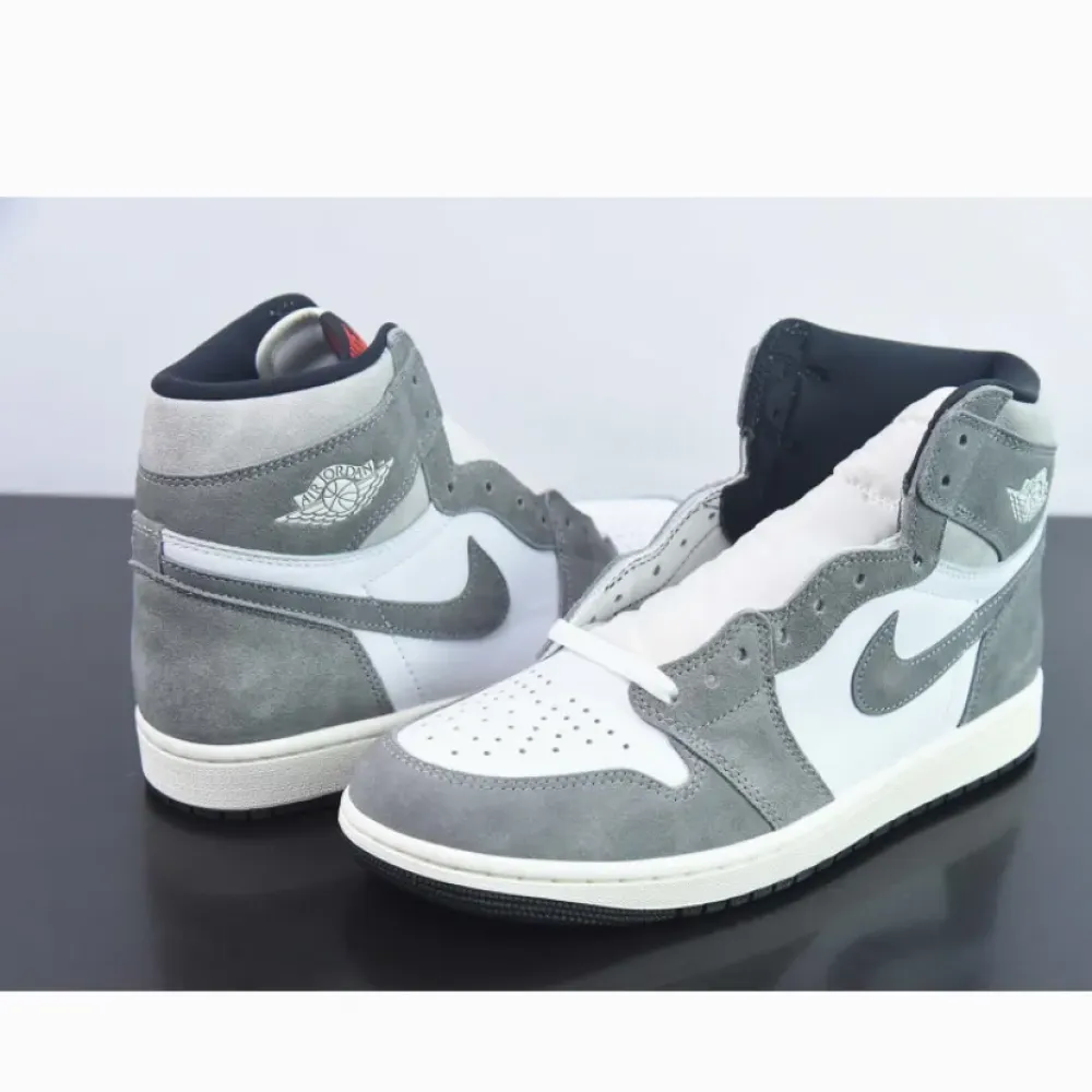 Air Jordan 1 High OG “Washed Heritage” Black/Fire Red/Grey/Sail  DZ5485-051