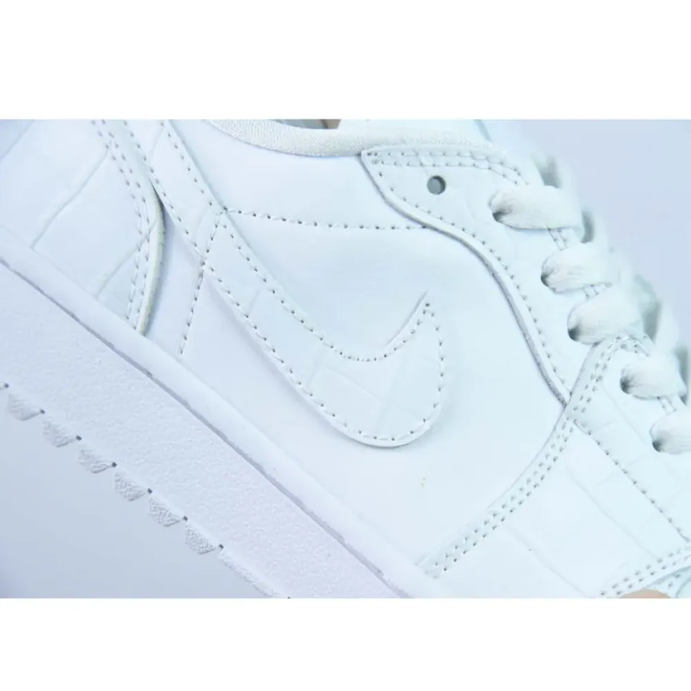 Air Jordan 1 Low Golf “White Croc”  DD9315-110