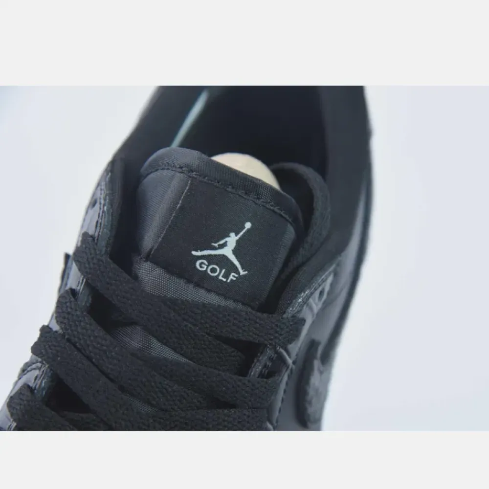 Air Jordan 1 Low Golf “Black Croc” Black/Iron Grey-White  DD9315-003