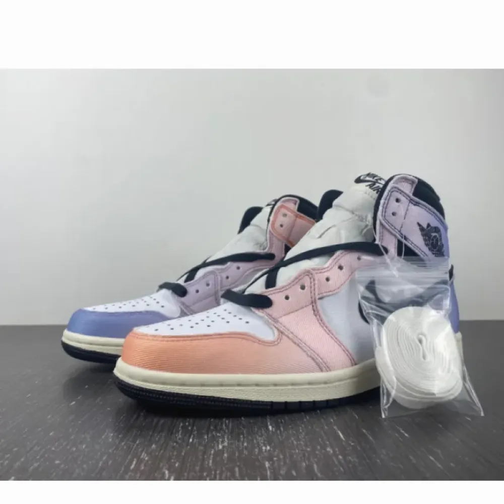 Air Jordan 1 High OG “Skyline” Vivid Orange/Black-Iced Lilac-True Blue-Sail DX0054-805