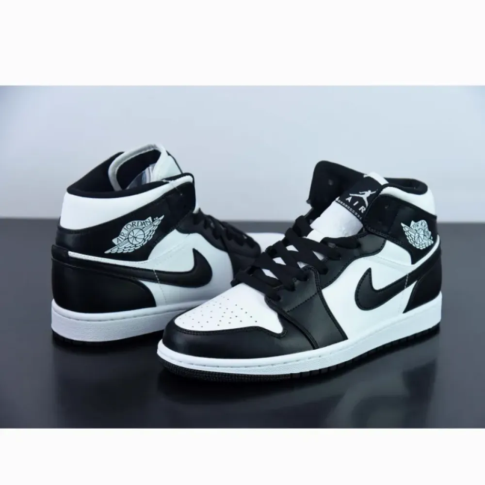 Air Jordan 1 Mid “Panda” White/Black-White  DV0991-101