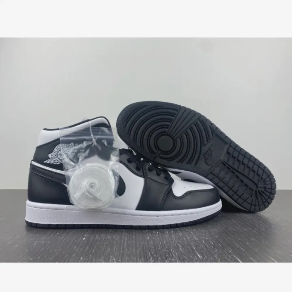 Air Jordan 1 Mid “Panda” White/Black-White  DV0991-101