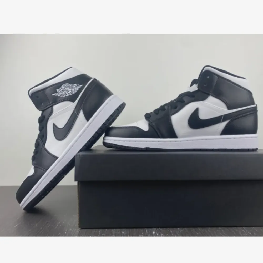 Air Jordan 1 Mid “Panda” White/Black-White  DV0991-101