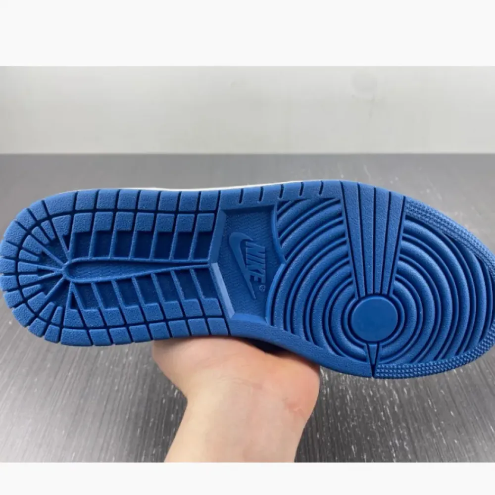 Air Jordan 1 Mid Cement Grey/White-True Blue  DQ8426-014