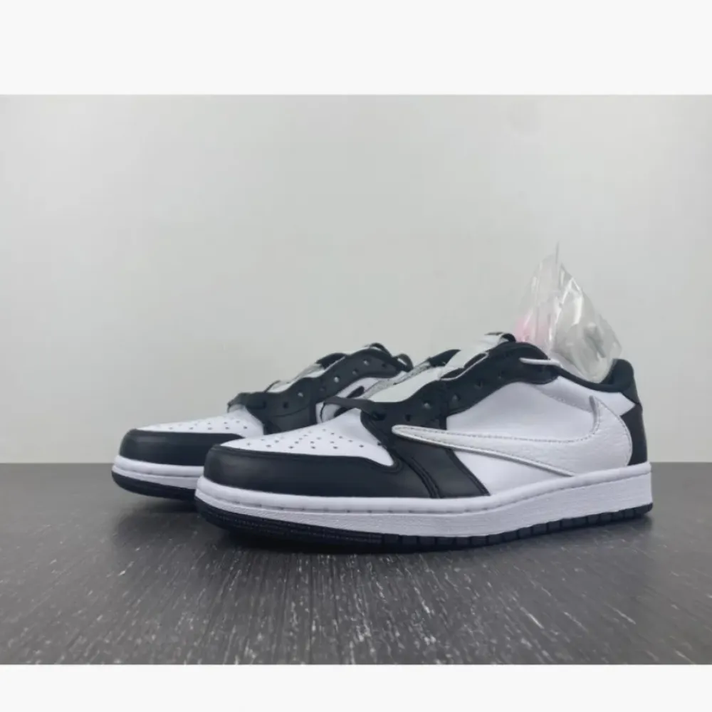 Travis Scott x Air Jordan 1 Low Black White